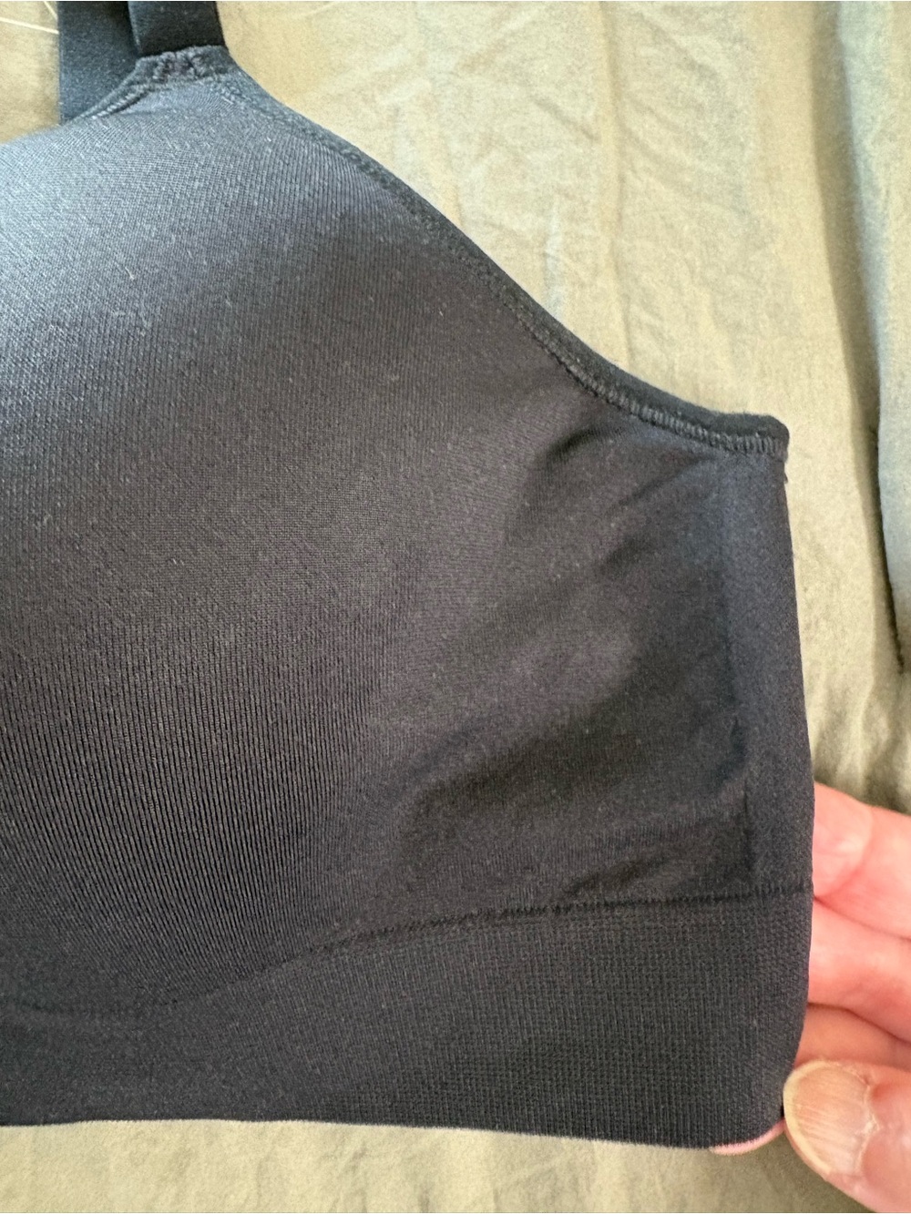 Underoutfit The Infinite Support Bra Black. Size XL. - Picture 3 of 15